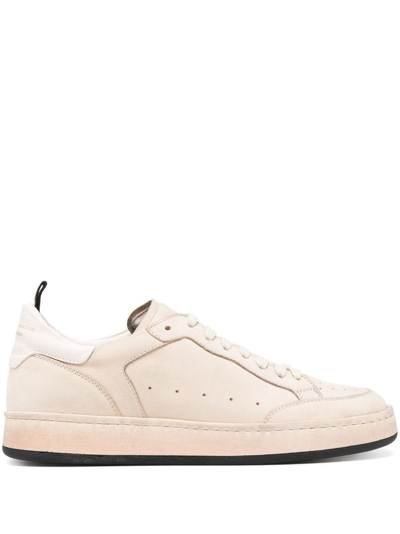 Officine Creative Magic 102 Leather Sneakers In Neutrals