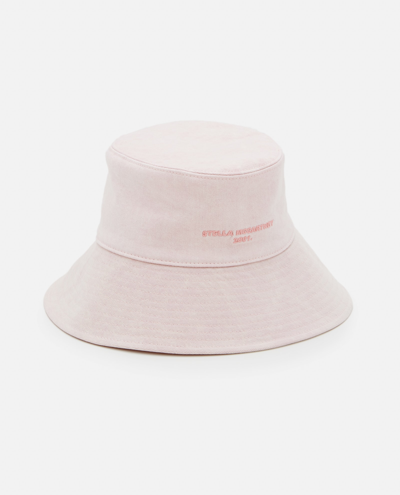 Stella Mccartney Eco Cotton Bucket Hat In Multicolor