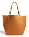 Mansur Gavriel Everyday Soft Leather Tote Bag In Caramel