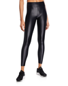 Koral Lustrous High-rise Athletic Leggings In Silver