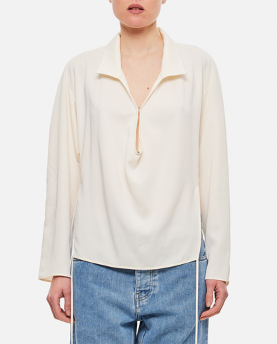 Kiko Kostadinov Two Way Shirt In White