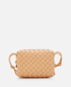 Bottega Veneta 'loop Camera' Mini Bag In Beige