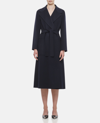 's Max Mara Paolore Long Coat In Blue