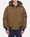Canada Goose Chilliwack 625 Fill Power Down Hooded Bomber Jacket In Green