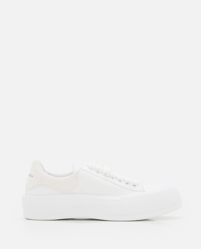 Alexander Mcqueen Low-top Sneakers In White
