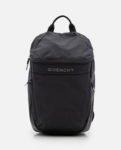 Givenchy Logo G-treck Backpack In Black
