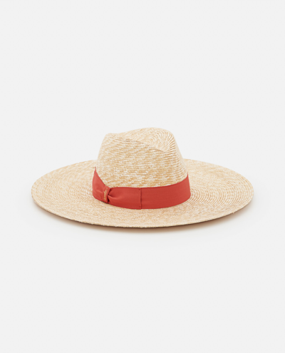 Borsalino Hat In Natural,red