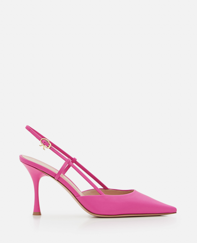 Gianvito Rossi Ascent 85mm Slingback Pumps In Rose