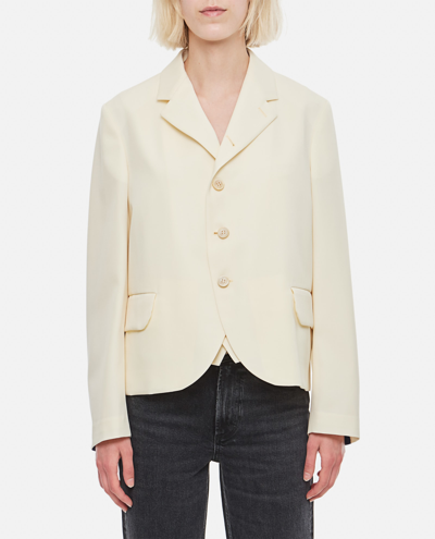 Women's Wool Gabardine Jacket in Black – SVRN