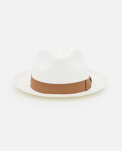 Borsalino Panama Quito Medium Tense In Beige