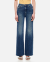 MOTHER ROLLER SKIMP HIGH WAISTED COTTON JEANS