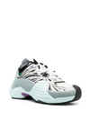 Lanvin Blue Flash X Low Top Sneakers In Clear Blue