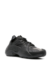 Lanvin Woman Sneakers Black Size 8 Textile Fibers In Black