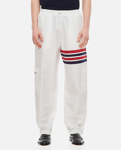 Thom Browne Packable Trousers In White