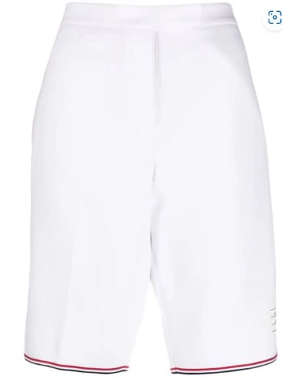 Thom Browne Cotton Shorts In White