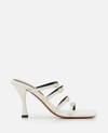 Proenza Schouler Square-headed High-heeled Sandals In White