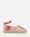 Stella Mccartney Espadrillas In Rafia A Righe Gaia In Multicolour
