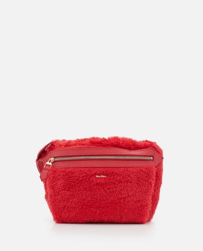 Max Mara Banan2 Shoulder Bag In Red