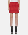 MAX MARA QUILTED NYLON KIM MINISKIRT