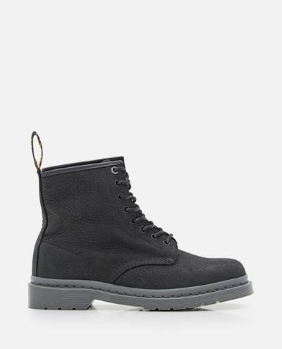 Dr. Martens' High-top Leather Boot In Black
