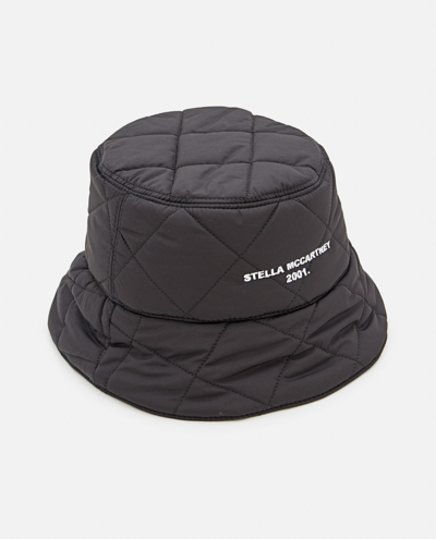 STELLA MCCARTNEY QUILTED ECO NYLON BUCKET HAT