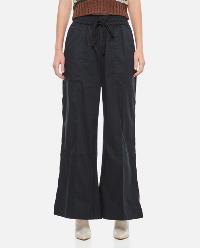 Sea New York Sia Solid Side Cut-out Pants In Black