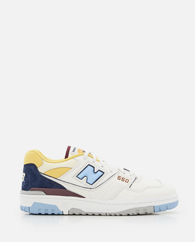 New Balance Low-top 550 Leather Sneakers In White