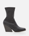 Stella Mccartney Cowboy Stretch 95mm Boots In Black