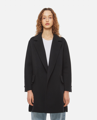 Max Mara Beira Wool And Cashmere Coat In Black