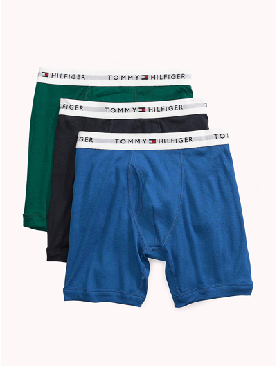 Tommy Hilfiger Cotton Classics Boxer Brief Three In Vibrant Royal