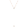 Aurate New York Pearl Lariat Necklace In Rose