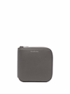 ACNE STUDIOS LEATHER ZIPPED WALLET