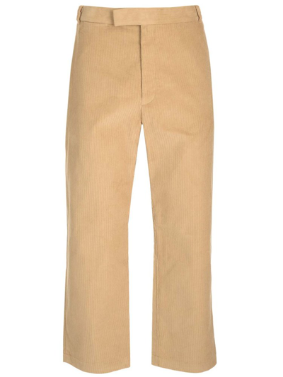 THOM BROWNE THOM BROWNE CORDUROY WIDE LEG TROUSERS