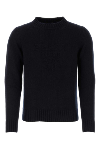 Prada Knitwear In Bleu