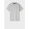 Paul Smith Grey Zebra Logo T Shirt In Grey