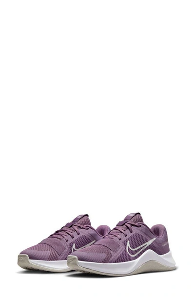 Nike Mc Trainer 2 Training Shoe In Violet/ Sail/ Orewood Brown