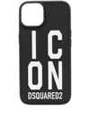 DSQUARED2 ICON LOGO-PRINT IPHONE 14 CASE