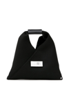 Mm6 Maison Margiela Numbers-motif Mesh Tote In Black
