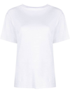 Isabel Marant Étoile Linen Crew-neck T-shirt In White