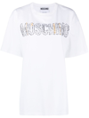 Moschino Embroidered-logo T-shirt In White