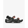 Lanvin Black Suicoke Edition Curb Laces Sandals In Black