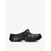 Lanvin Black X Suicoke Mok Mocassins Curb Slides In Black