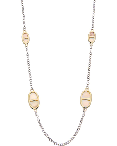Juvell 18k Plated Link Necklace