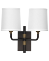 JAMIE YOUNG JAMIE YOUNG LAWTON DOUBLE ARM WALL SCONCE