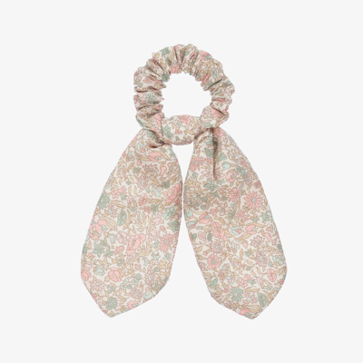 Bonpoint Kids' Girls Pink Floral Hair Scrunchy