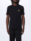 Versace Medusa Minimalist Crew Neck T-shirt In Black