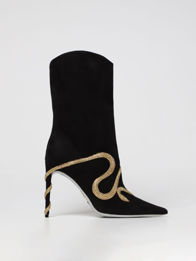 René Caovilla Heeled Ankle Boots Rene Caovilla Woman In Black