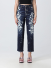 Dsquared2 Jeans  Woman Color Denim In Denim