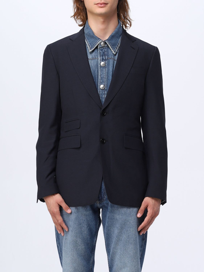 Burberry Blazer  Men Color Blue