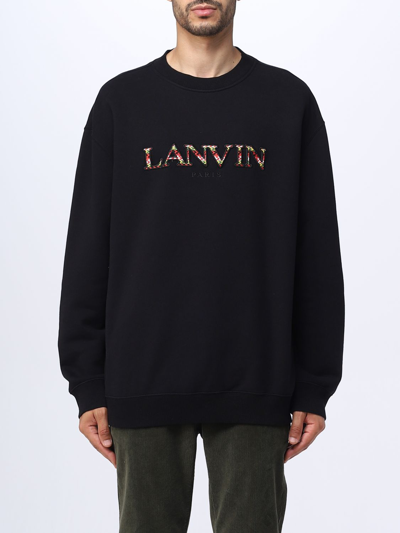 LANVIN 卫衣 LANVIN 男士 颜色 黑色,E49200002